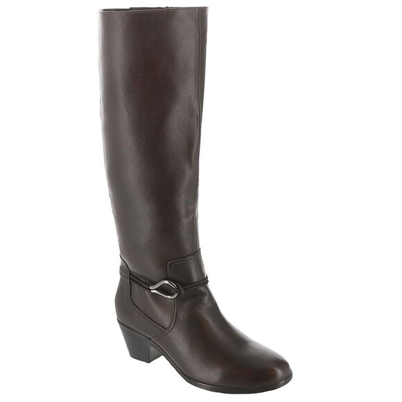 NWT Clarks Women's Emily 2 Sky Dark Brown Synthetic Knee High Boot – Size 7 - Picture 6 of 6
